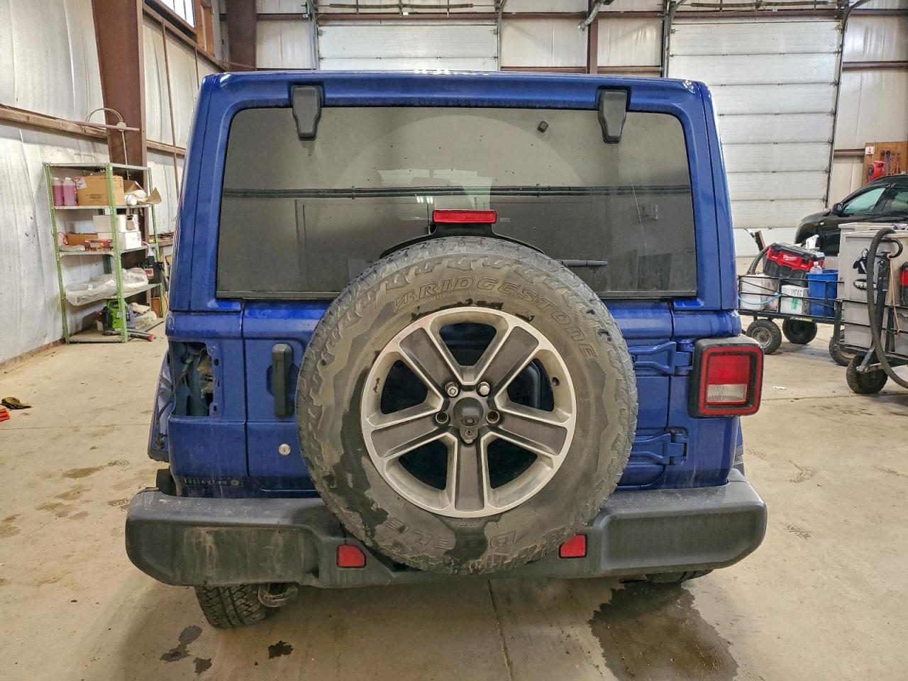 2019 Jeep Wrangler Unlimited Sahara VIN: 1C4HJXEG0KW673157 Lot: 94131415