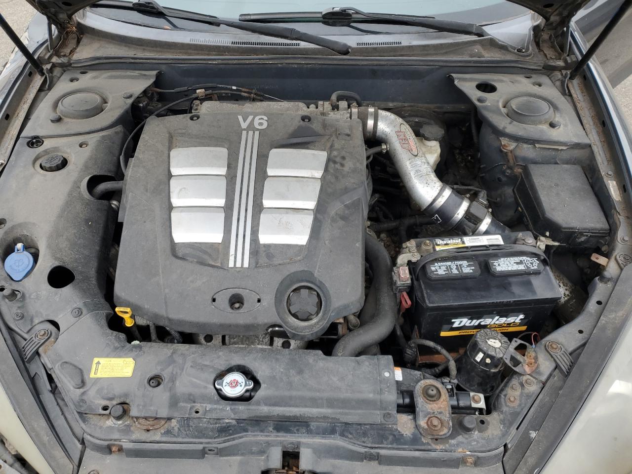 2007 Hyundai Tiburon Gt VIN: KMHHN66F87U245615 Lot: 92469295