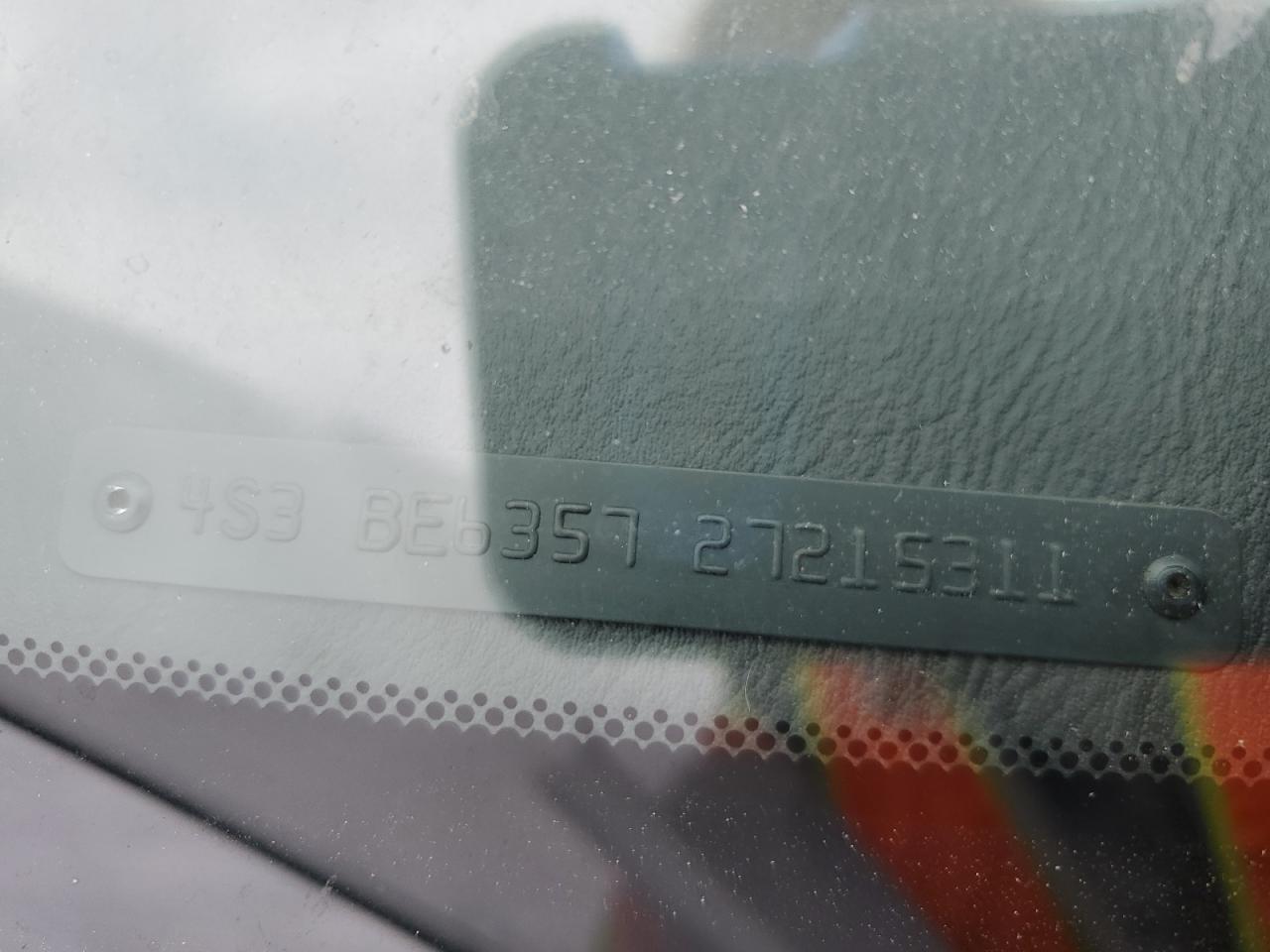 2002 Subaru Legacy L VIN: 4S3BE635727215311 Lot: 93378755