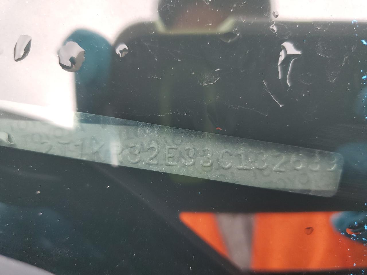 2003 Toyota Corolla Matrix Xr VIN: 2T1KR32E33C132639 Lot: 93769275