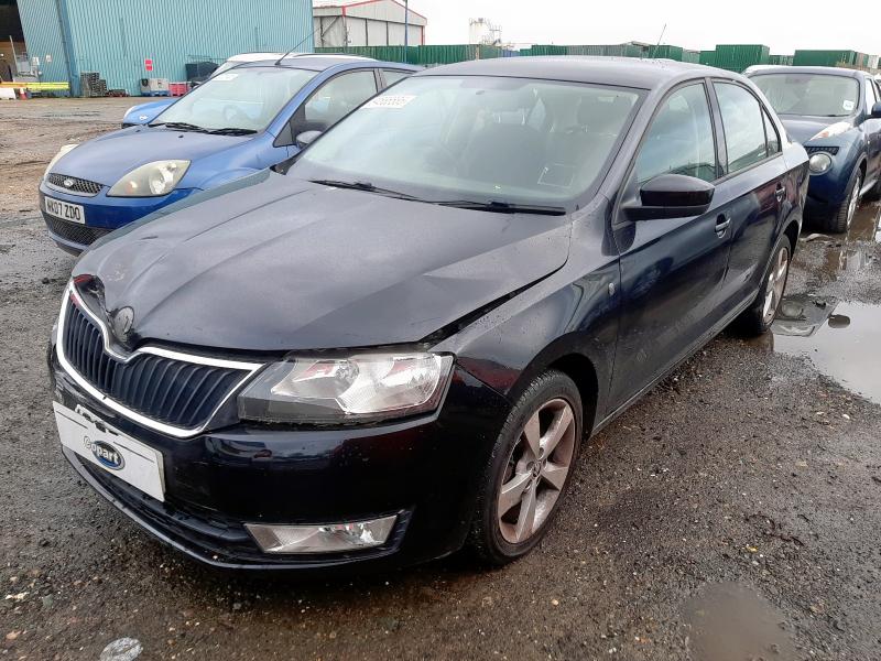 2013 SKODA RAPID 1.2 TSI 105 ELEGANCE 5DR for sale at Copart ROCHFORD