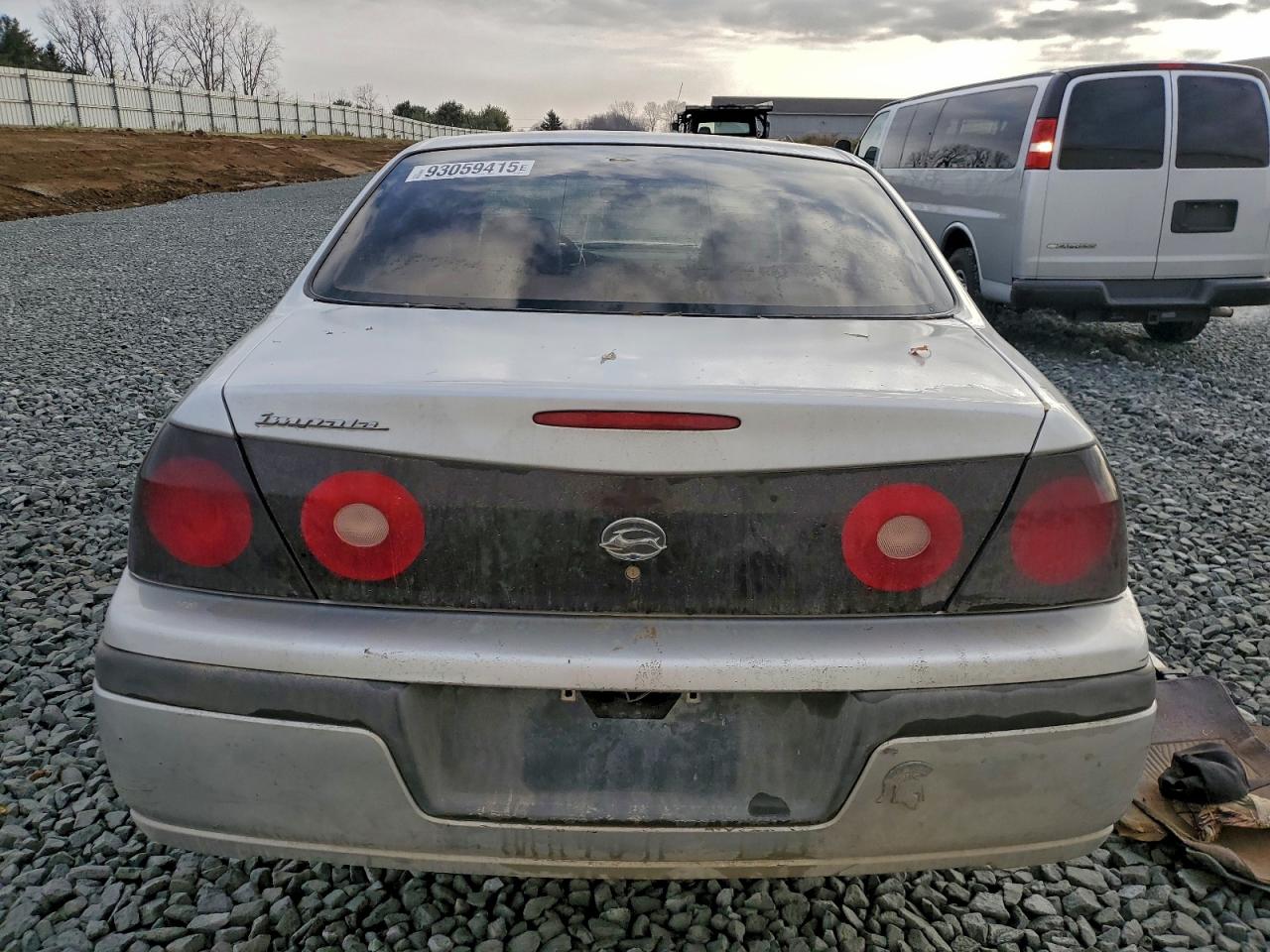 2004 Chevrolet Impala VIN: 2G1WF52E849280737 Lot: 93059415