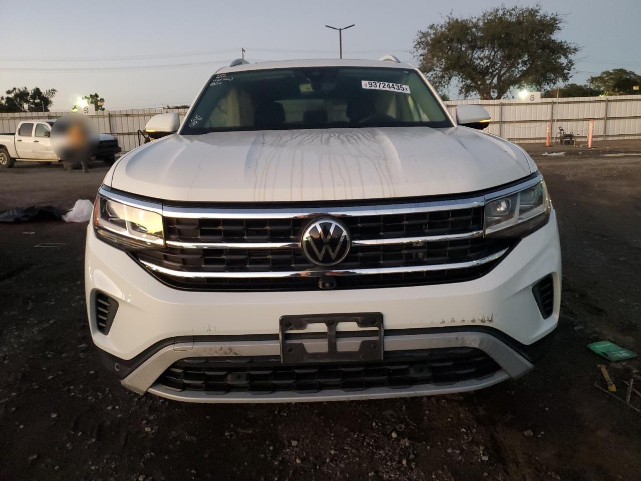 2021 Volkswagen Atlas Sel Premium VIN: 1V2TR2CA9MC595467 Lot: 93724435
