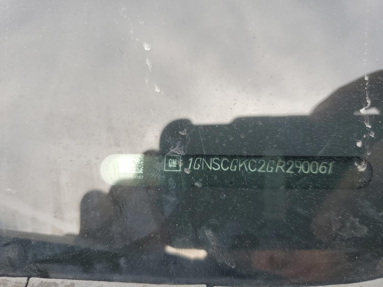 2016 Chevrolet Suburban C1500 Ls VIN: 1GNSCGKC2GR290061 Lot: 92636235