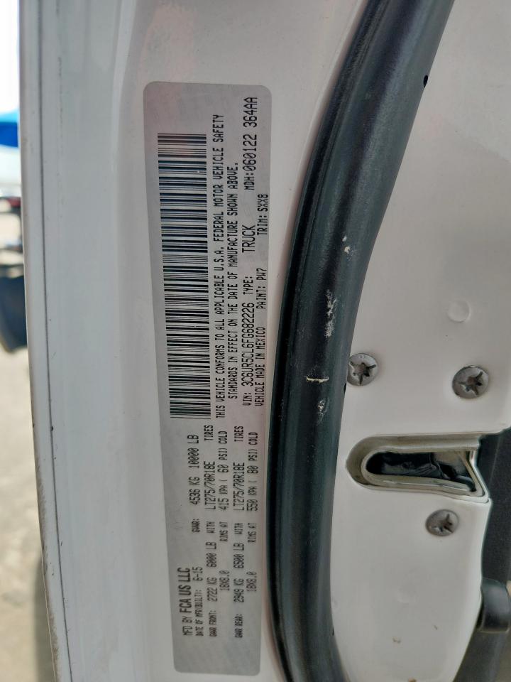 2015 Ram 2500 St VIN: 3C6UR5CL6FG682226 Lot: 92484415