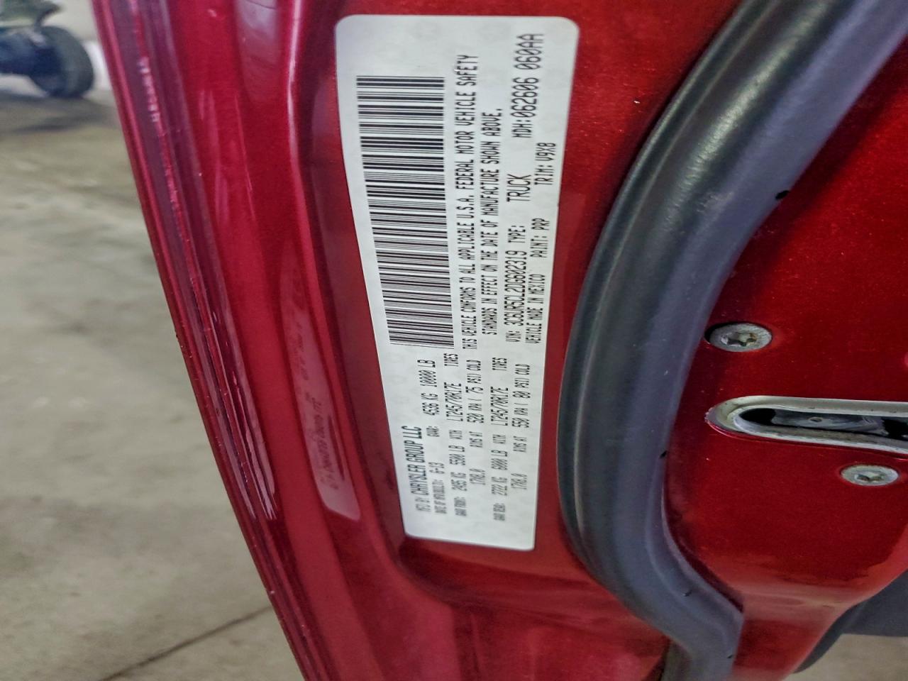 2013 Ram 2500 St VIN: 3C6UR5CL2DG602319 Lot: 93813625