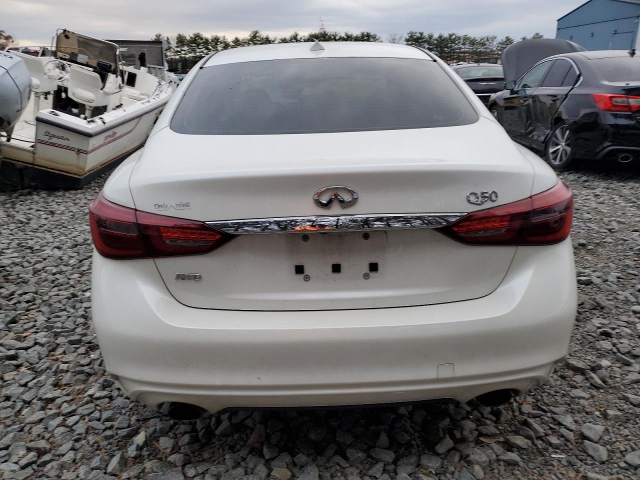 2018 Infiniti Q50 Luxe VIN: JN1EV7AR6JM445675 Lot: 92235565