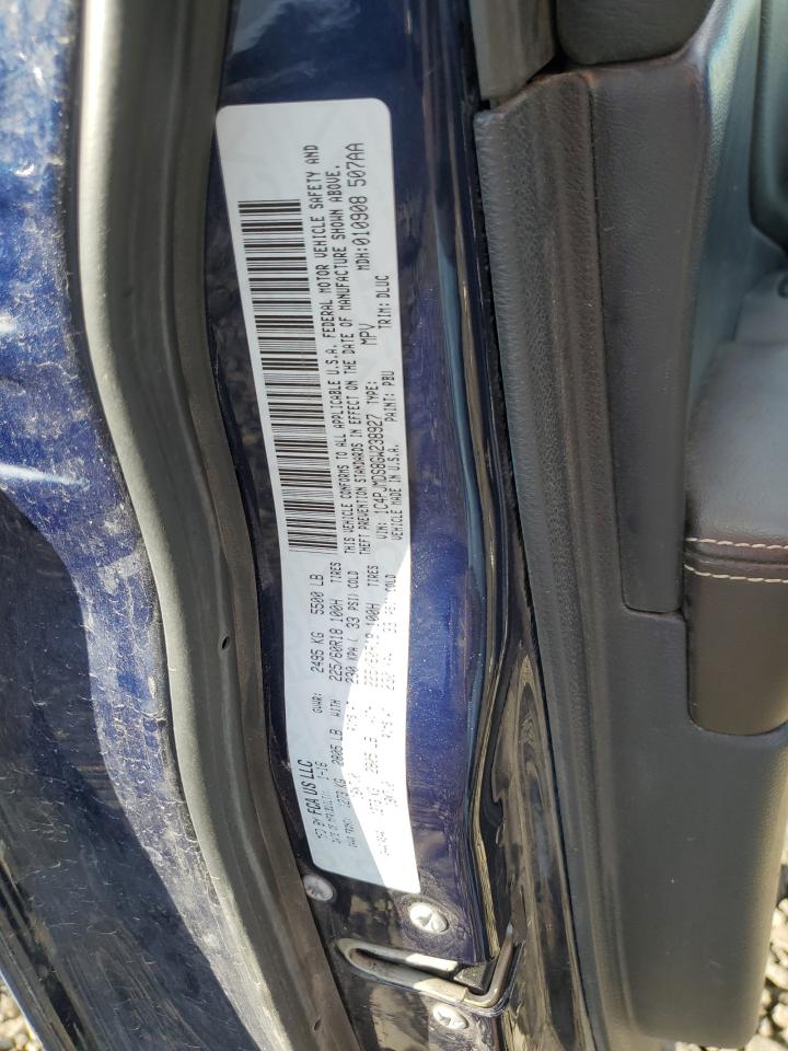 2016 Jeep Cherokee Limited VIN: 1C4PJMDS8GW238927 Lot: 93349325