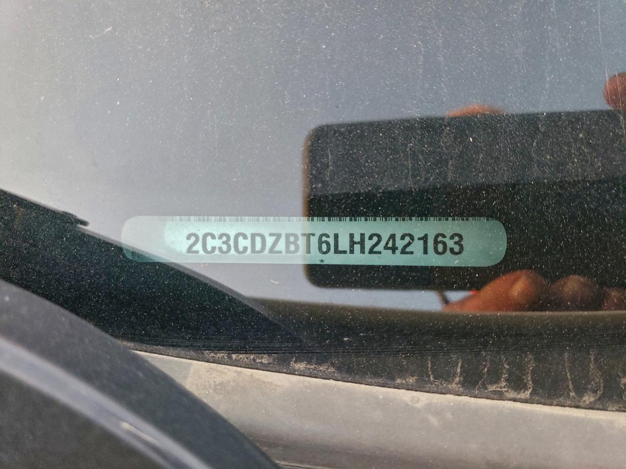 2020 Dodge Challenger R/T VIN: 2C3CDZBT6LH242163 Lot: 94264695