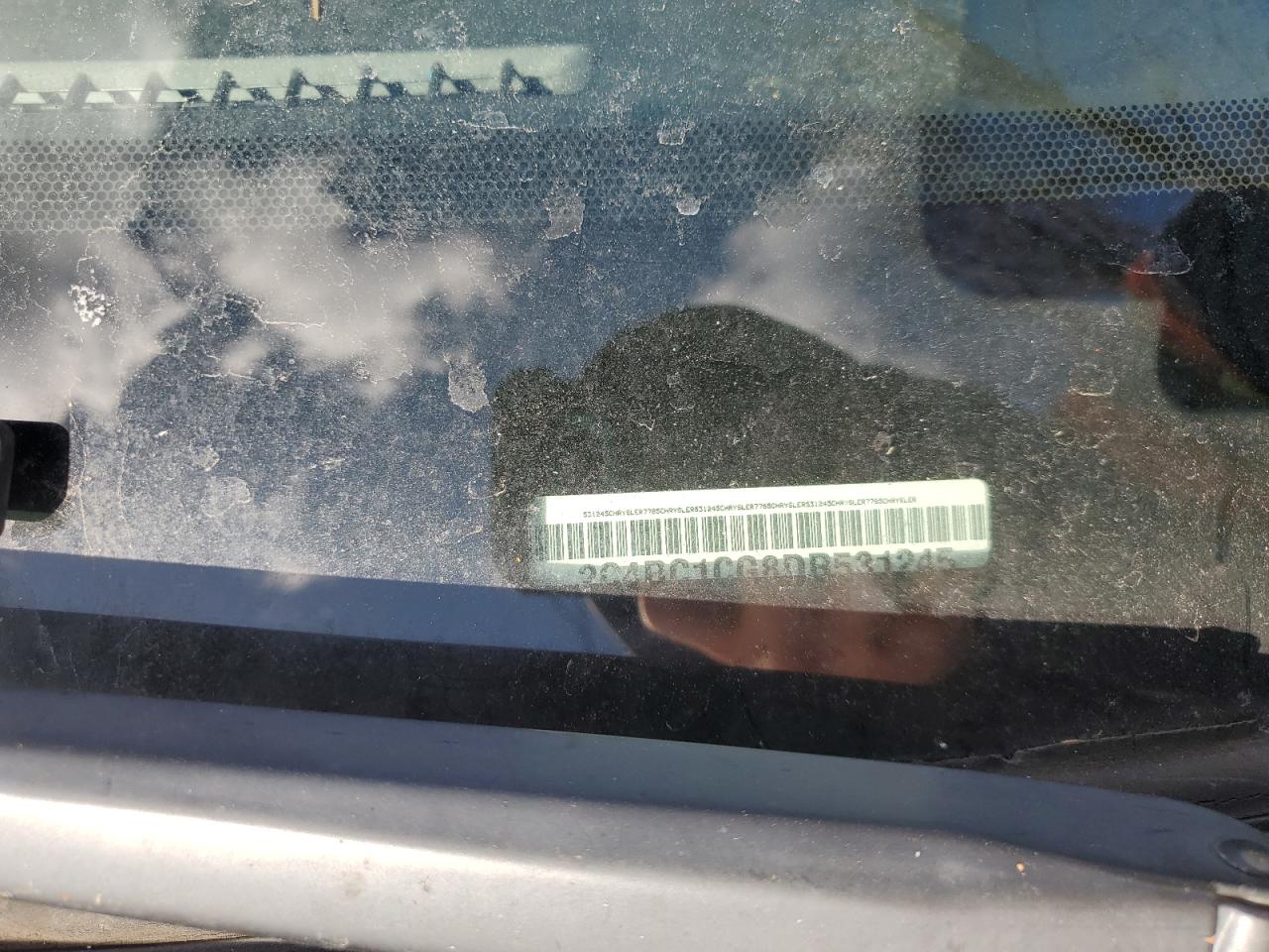 2013 Chrysler Town & Country Touring L VIN: 2C4RC1CG8DR531245 Lot: 91084295