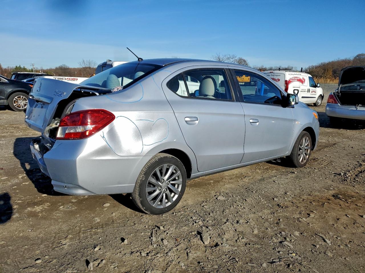 2018 Mitsubishi Mirage G4 Es VIN: ML32F3FJ3JHF09467 Lot: 93889565