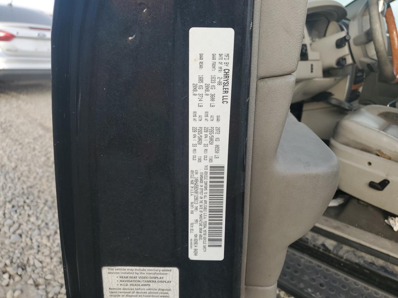 2008 Chrysler Aspen Limited VIN: 1A8HW582X8F129613 Lot: 92355585