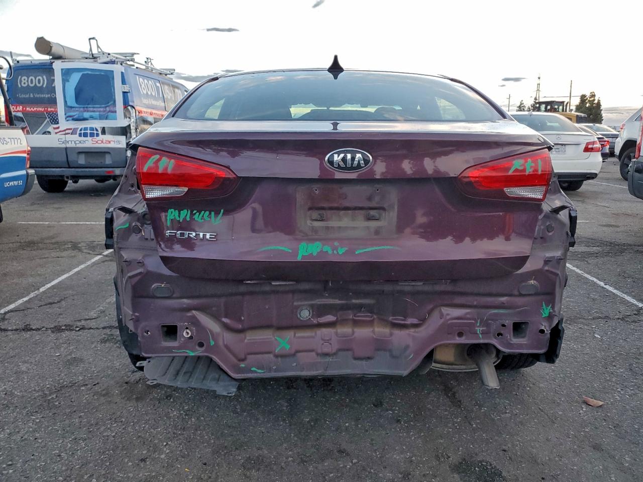 2018 Kia Forte Lx VIN: 3KPFK4A79JE196794 Lot: 93752485