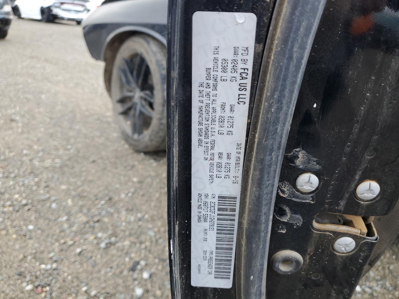 2016 Dodge Challenger R/T Scat Pack VIN: 2C3CDZFJ1GH279121 Lot: 93271495