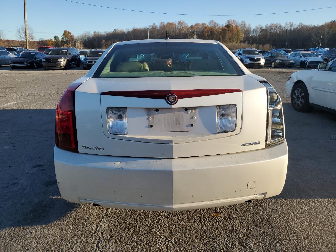 2007 Cadillac Cts Hi Feature V6 VIN: 1G6DP577370124967 Lot: 92456185