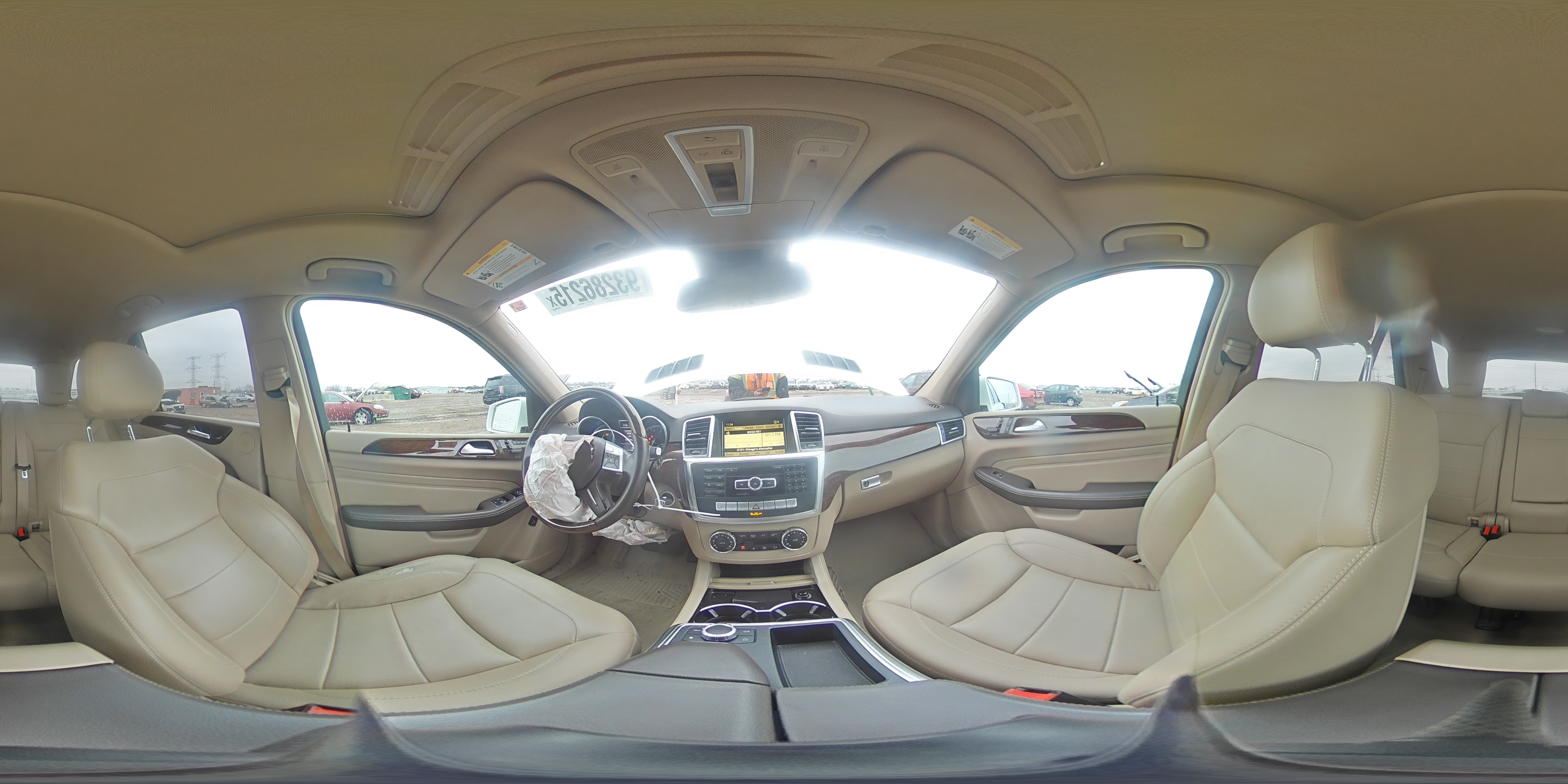 2012 Mercedes-Benz Ml 350 4Matic VIN: 4JGDA5HB7CA031208 Lot: 93286215