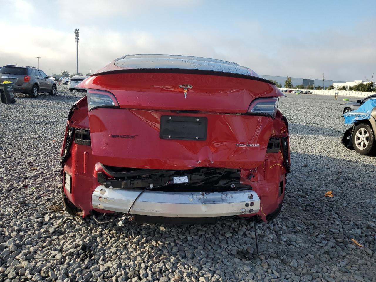 2022 Tesla Model Y VIN: 7SAYGDEF6NF440691 Lot: 91857495