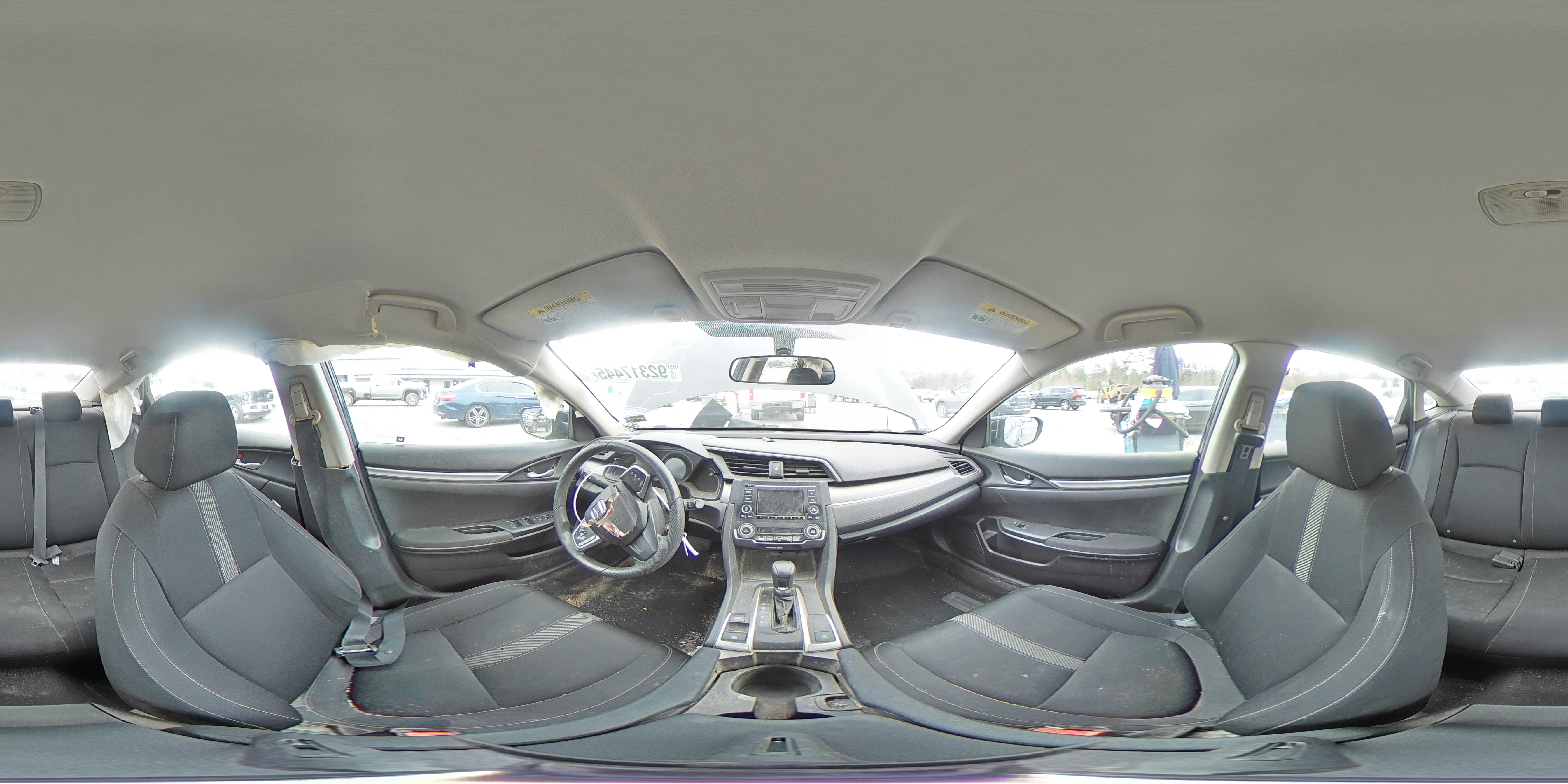 2017 Honda Civic Lx VIN: 2HGFC2F58HH539653 Lot: 92317445