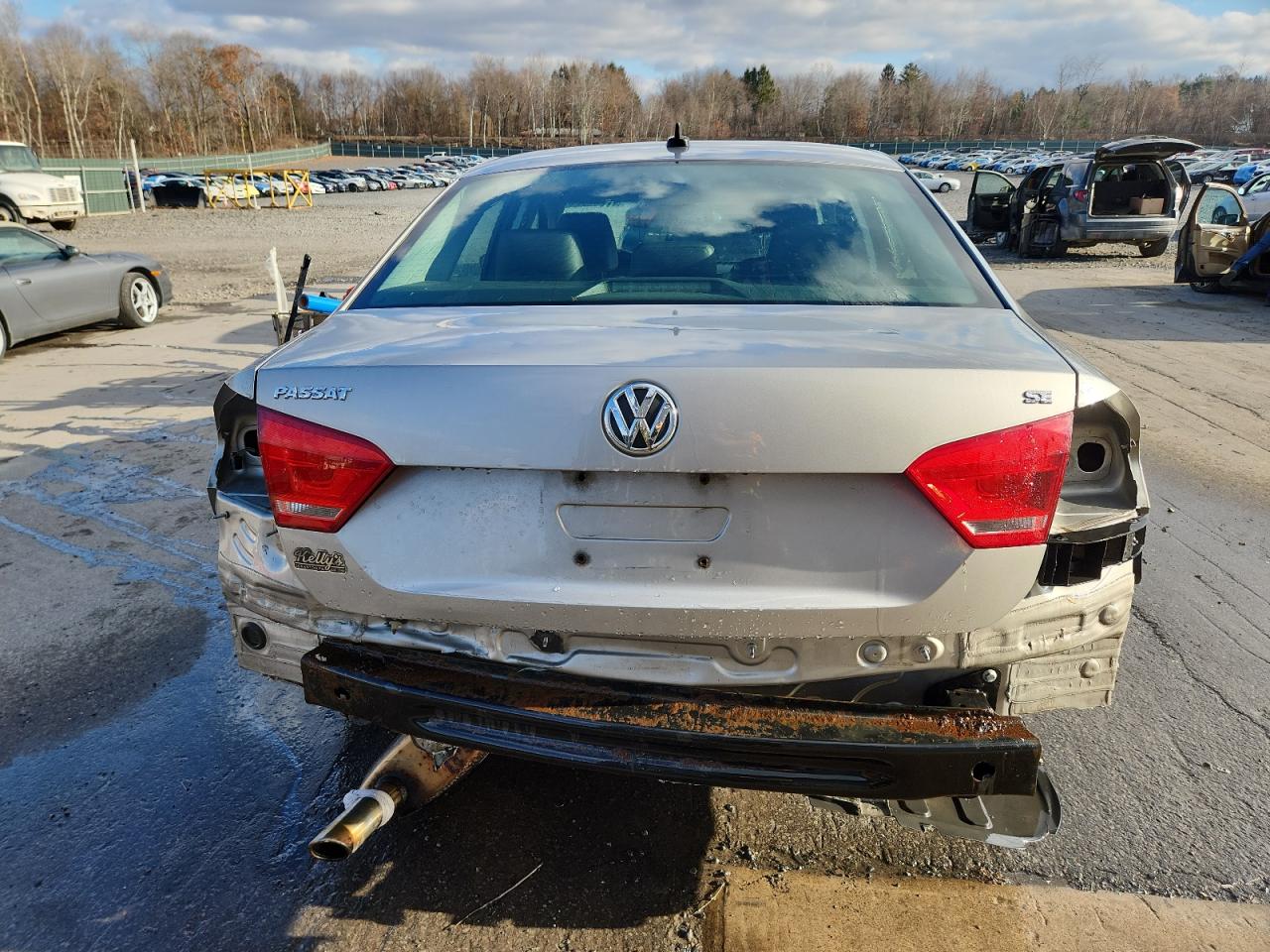 2013 Volkswagen Passat Se VIN: 1VWBP7A34DC110394 Lot: 92481925