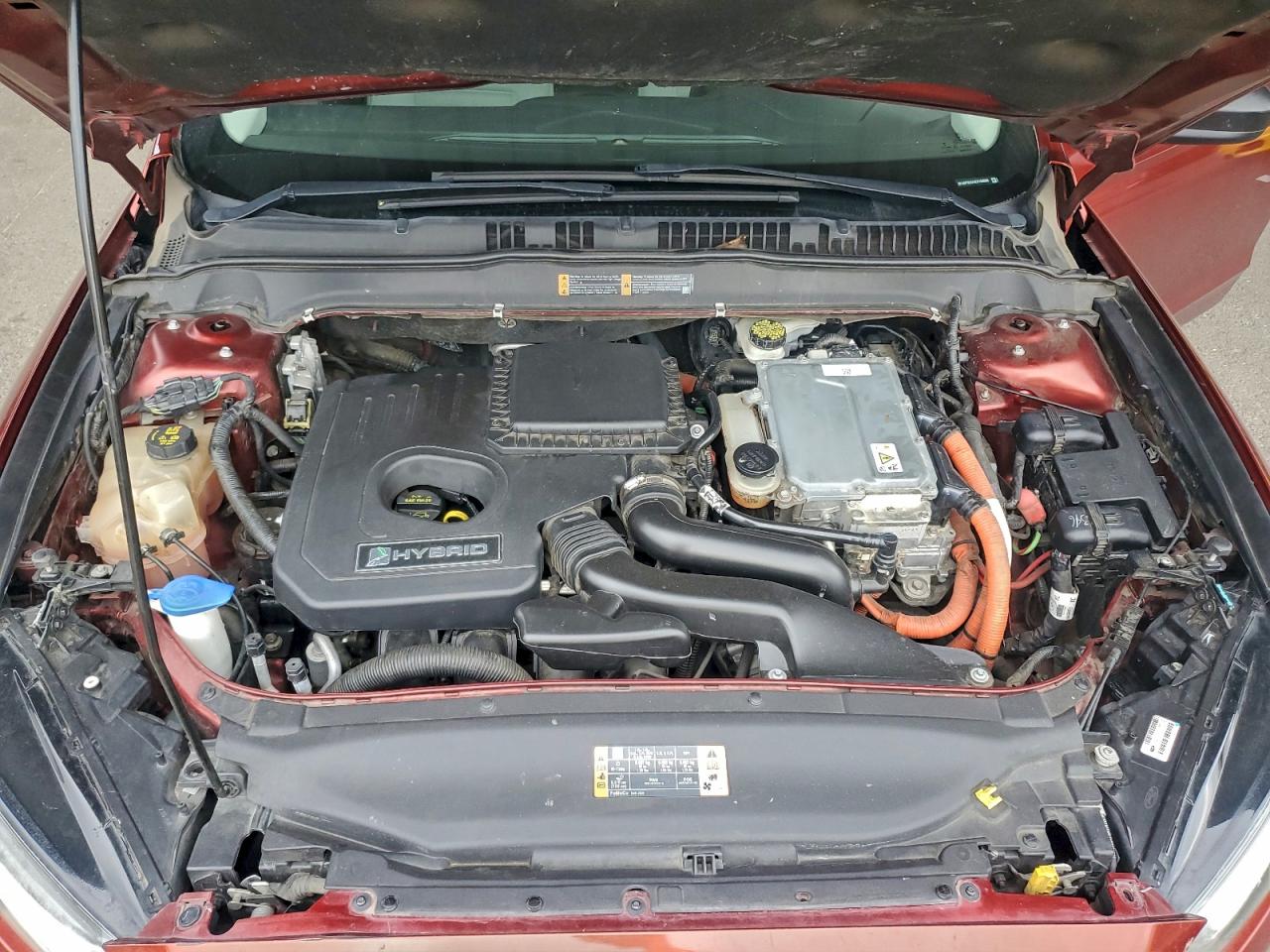 2014 Ford Fusion S Hybrid VIN: 3FA6P0UU4ER159586 Lot: 94521175