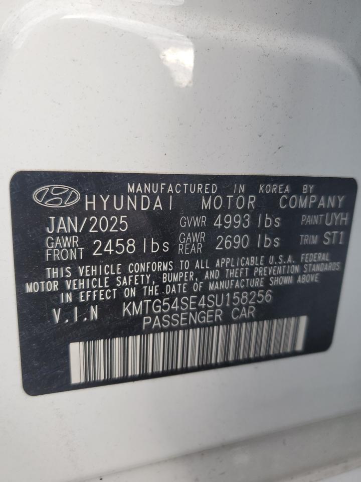 2025 Genesis G70 Sport Advanced VIN: KMTG54SE4SU158256 Lot: 91219975