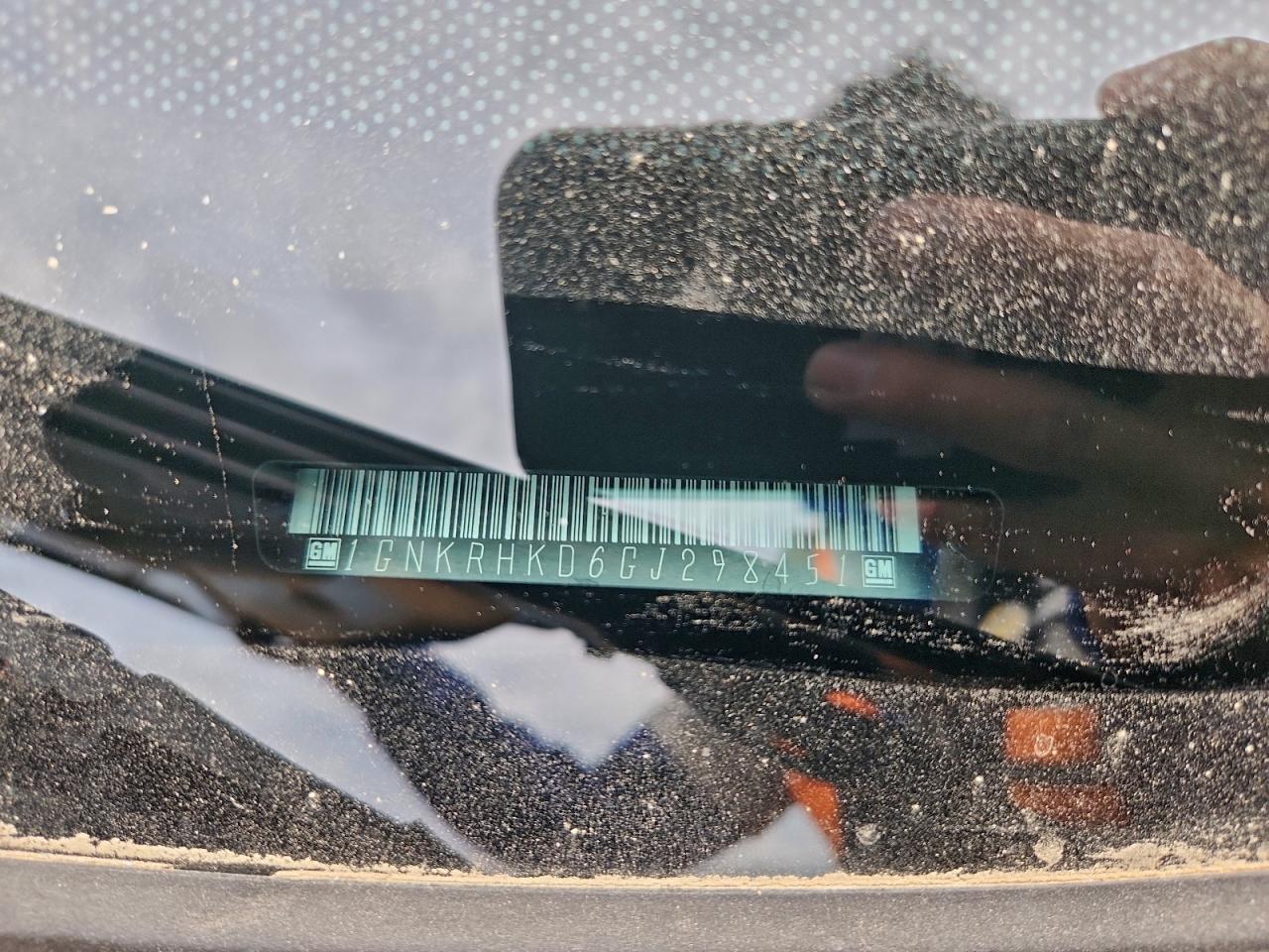 2016 Chevrolet Traverse Lt VIN: 1GNKRHKD6GJ298451 Lot: 94357395