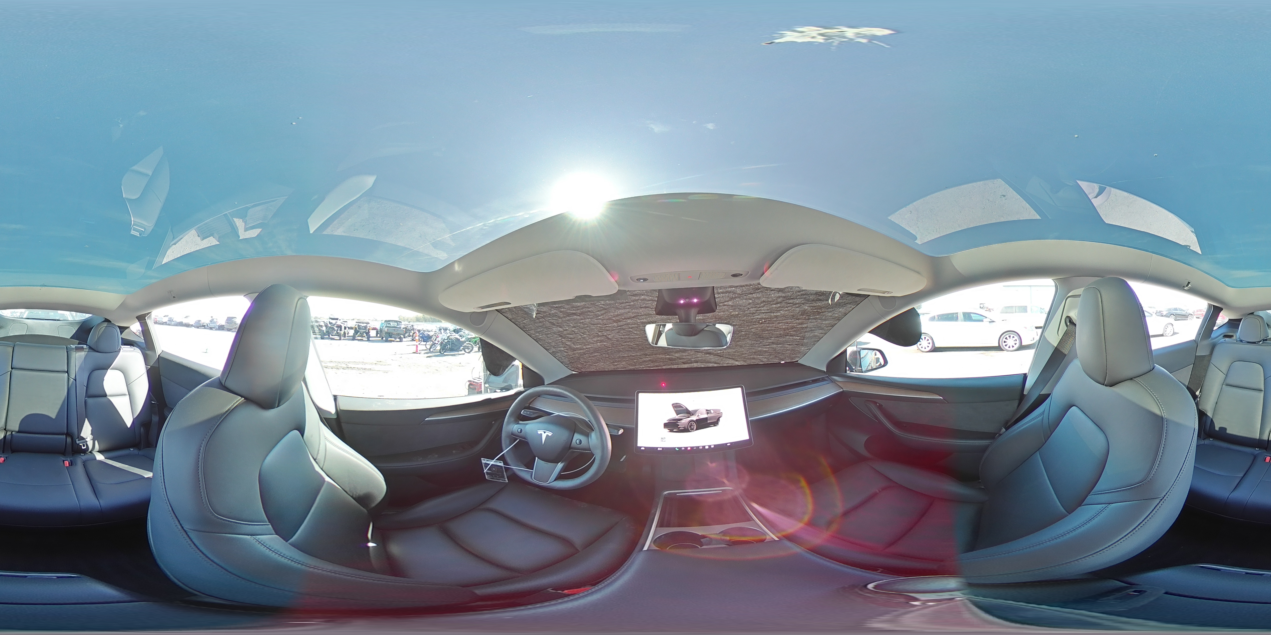 2023 Tesla Model Y VIN: 7SAYGDEE9PA028157 Lot: 90890305