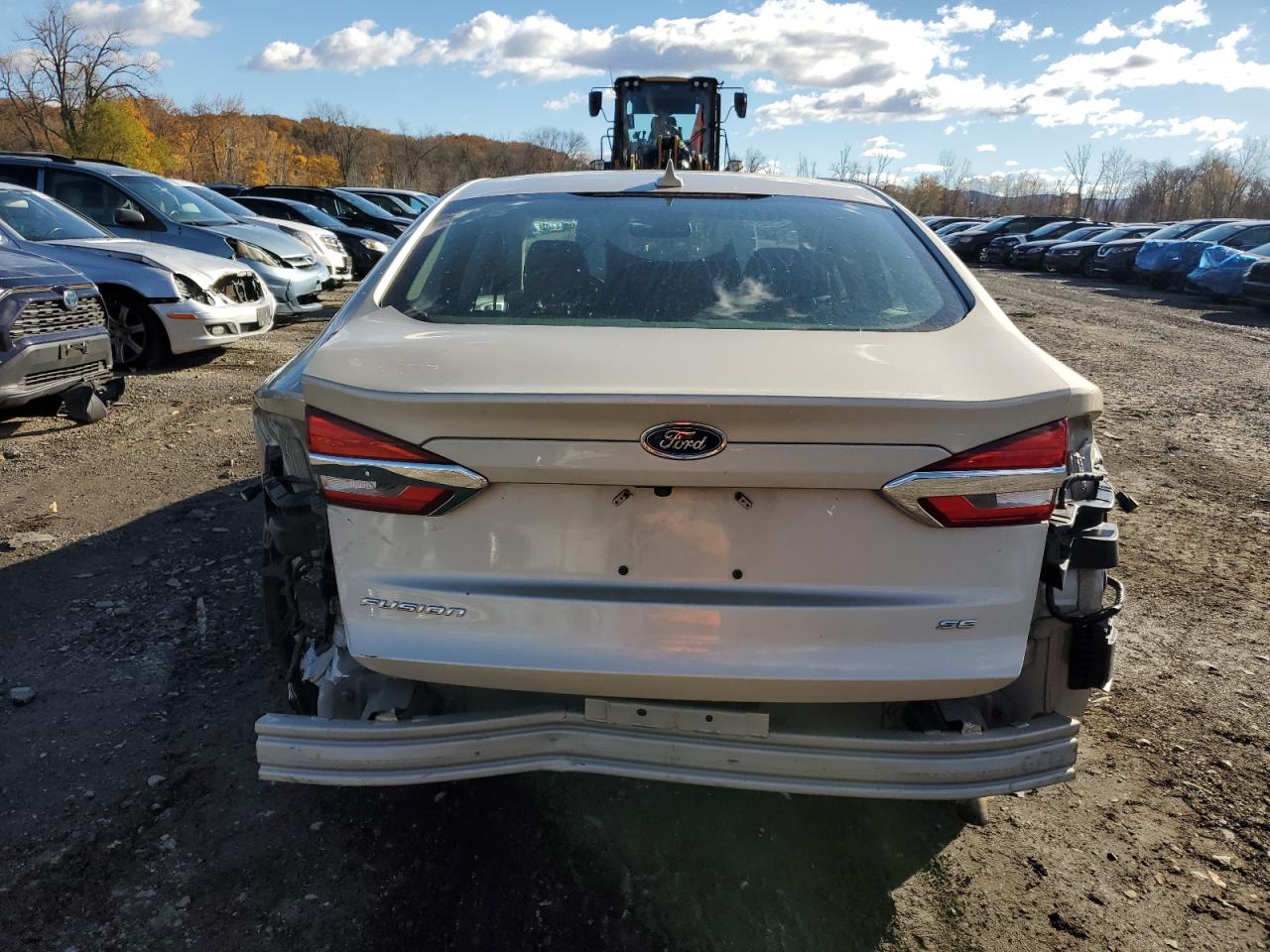 2019 Ford Fusion Se VIN: 3FA6P0H73KR123114 Lot: 90509115