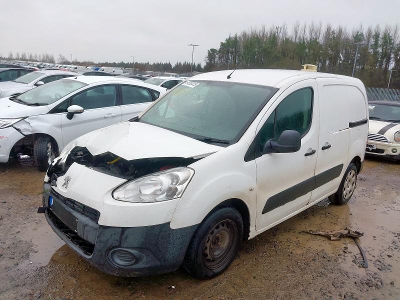 2013 PEUGEOT PARTNER 625 1.6 HDI 75 PROFESSIONAL VAN for sale at Copart EAST KILBRIDE