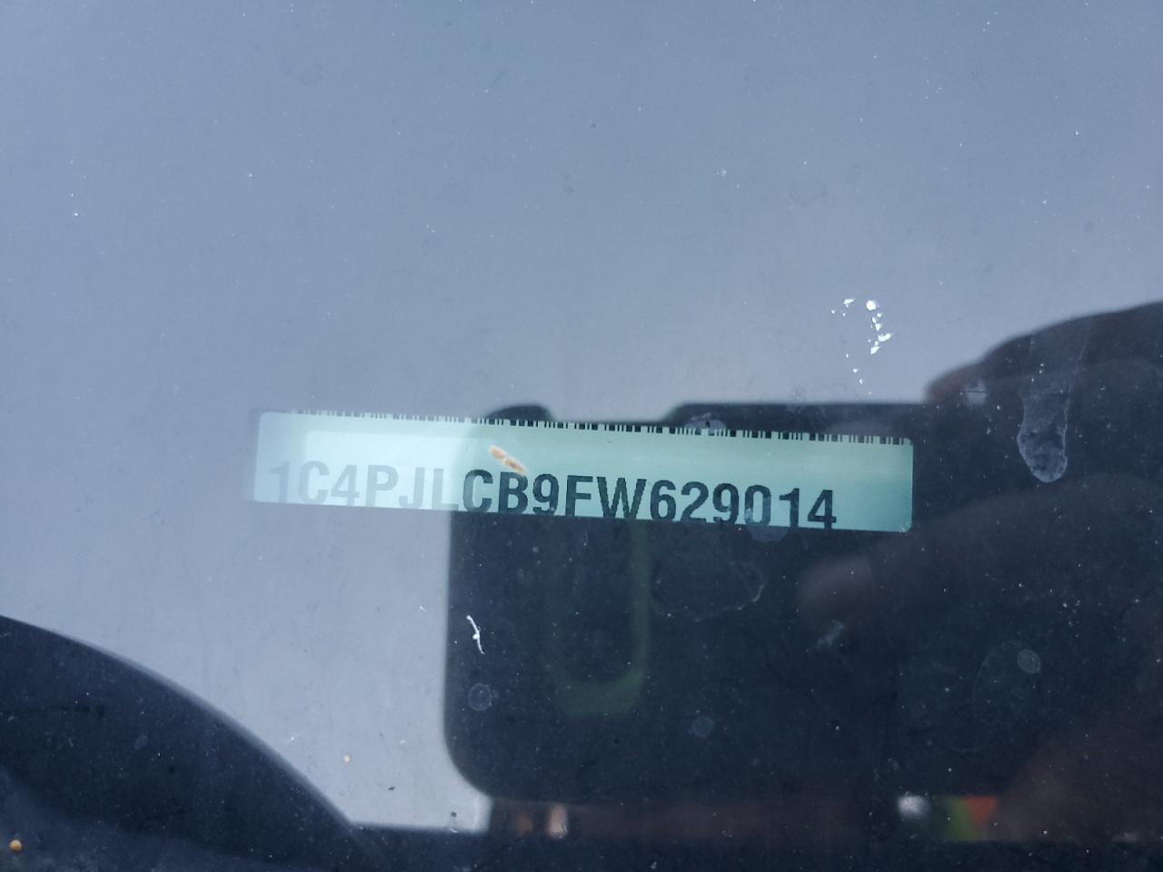 2015 Jeep Cherokee Latitude VIN: 1C4PJLCB9FW629014 Lot: 91839585