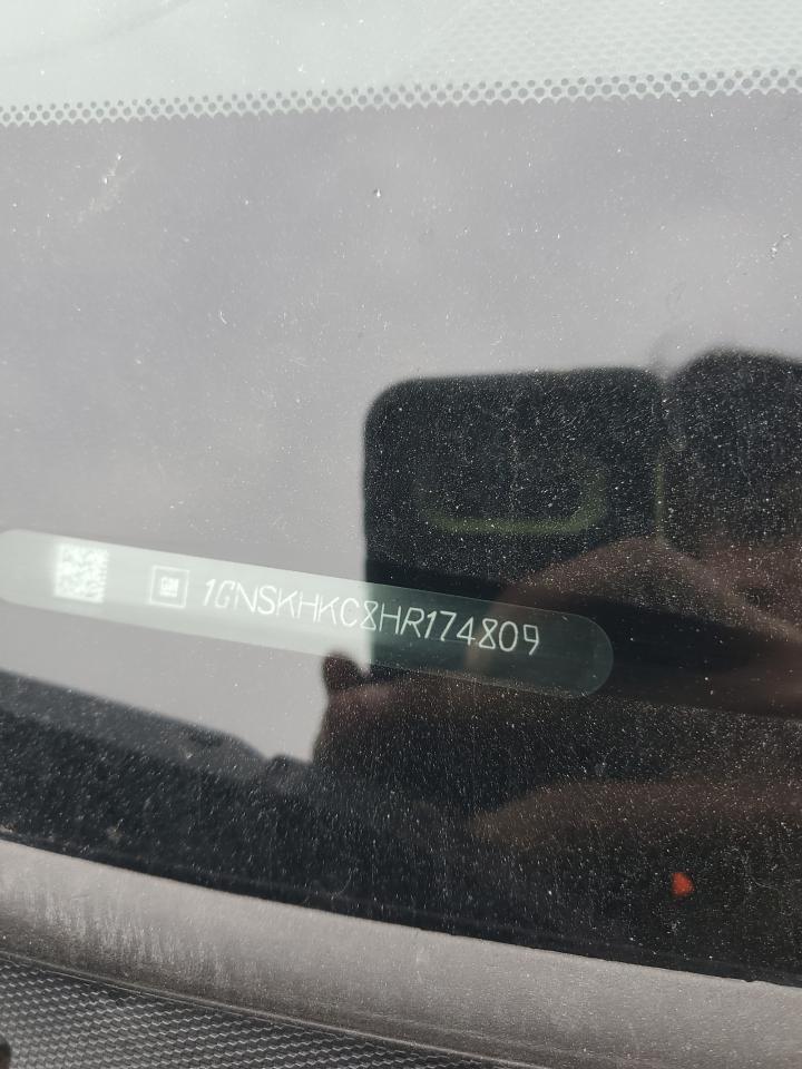 2017 Chevrolet Suburban K1500 Lt VIN: 1GNSKHKC8HR174809 Lot: 93280665