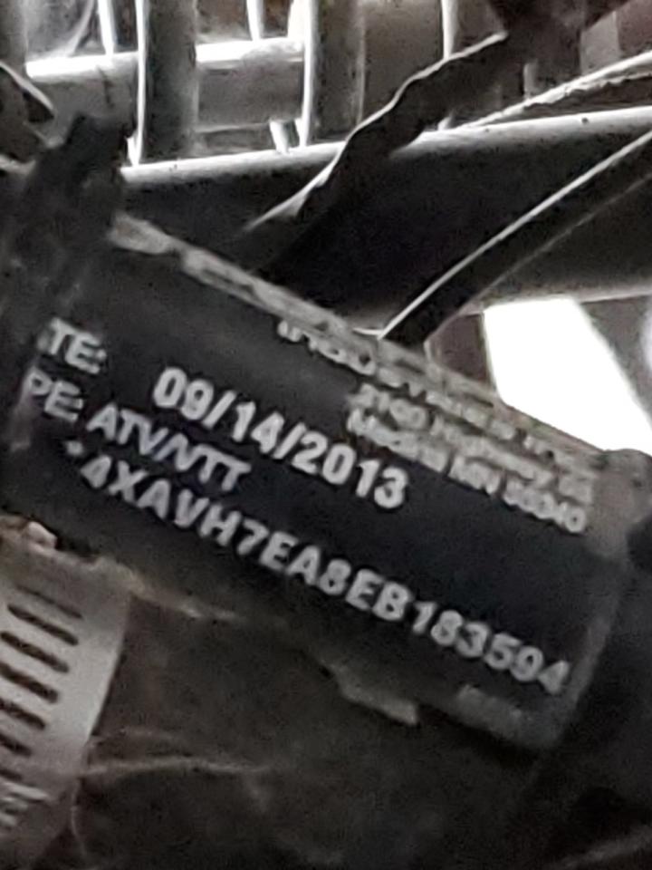 2014 Polaris Rzr 800 Eps/800 Xc VIN: 4XAVH7EA8EB183594 Lot: 91027645