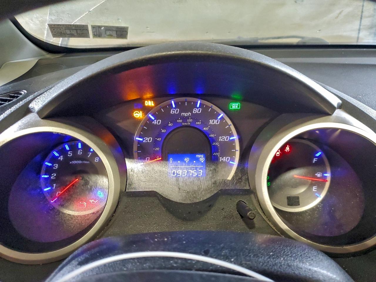 2009 Honda Fit Sport VIN: JHMGE88429S001253 Lot: 93761575