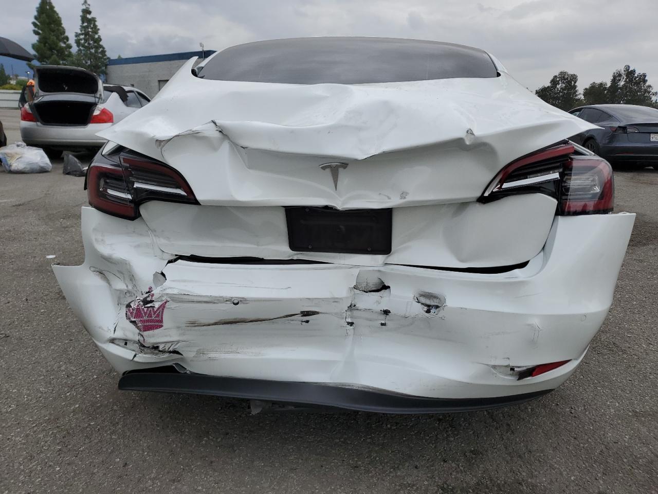 2022 Tesla Model 3 VIN: 5YJ3E1EAXNF153340 Lot: 93313555