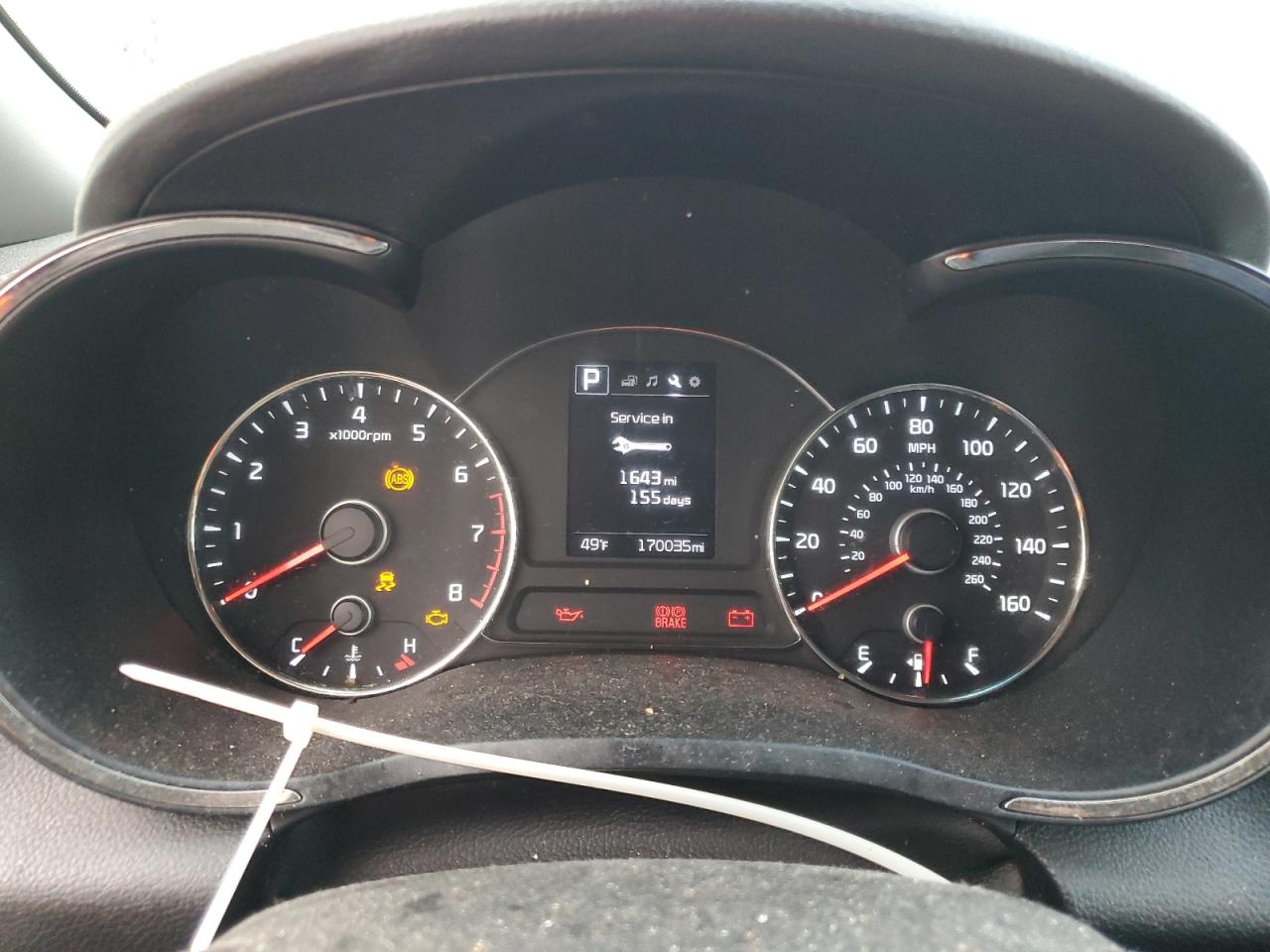 2017 Kia Forte Lx VIN: 3KPFL4A75HE013818 Lot: 91369845