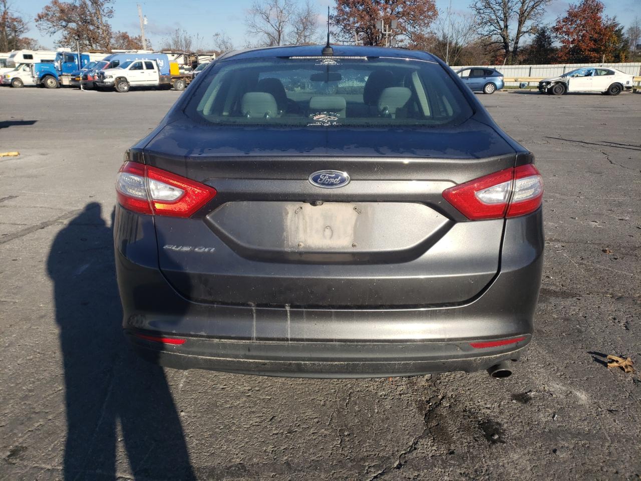 2015 Ford Fusion S VIN: 3FA6P0G71FR296363 Lot: 91729245
