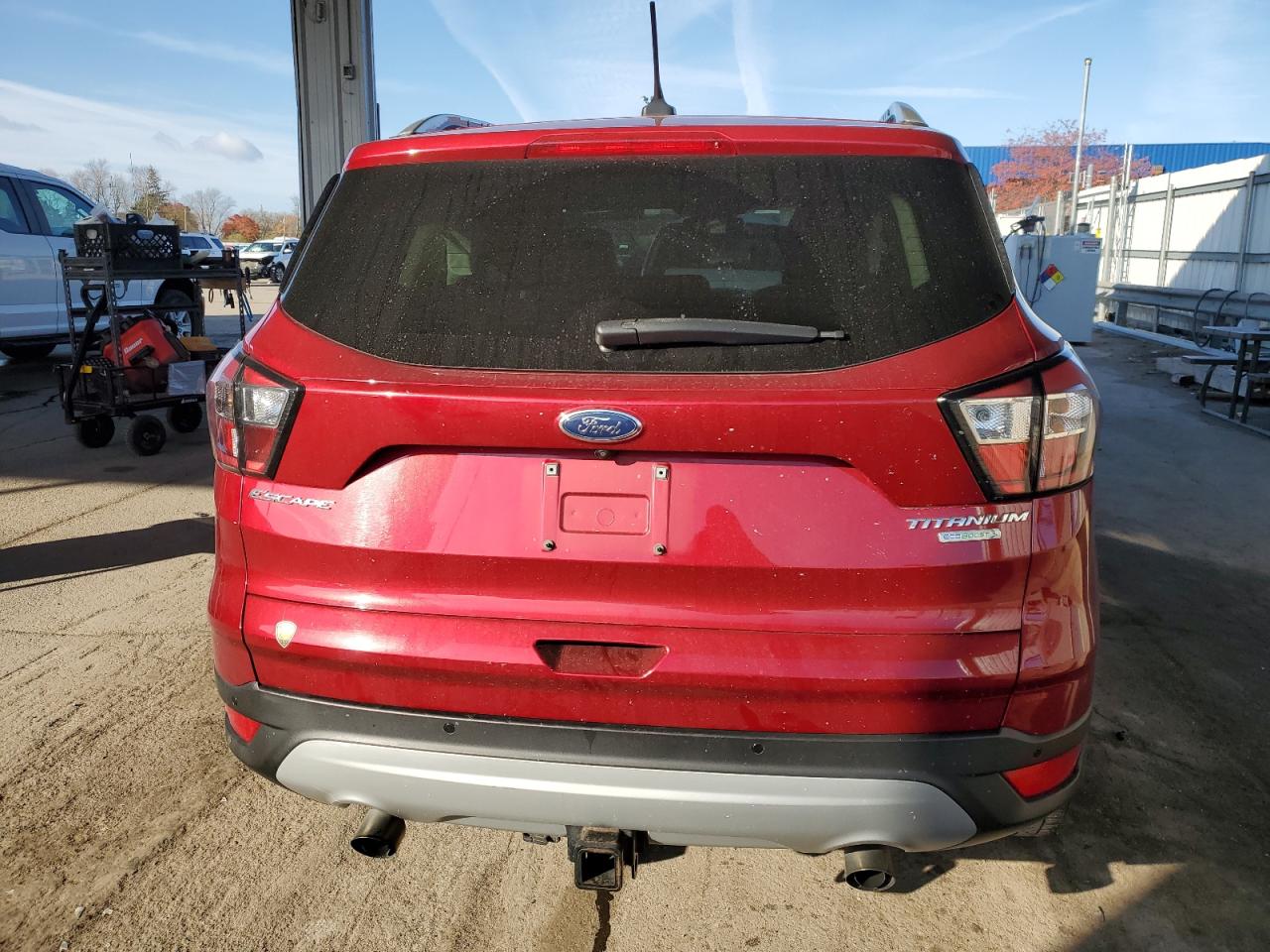 2018 Ford Escape Titanium VIN: 1FMCU0J93JUA40867 Lot: 92280115