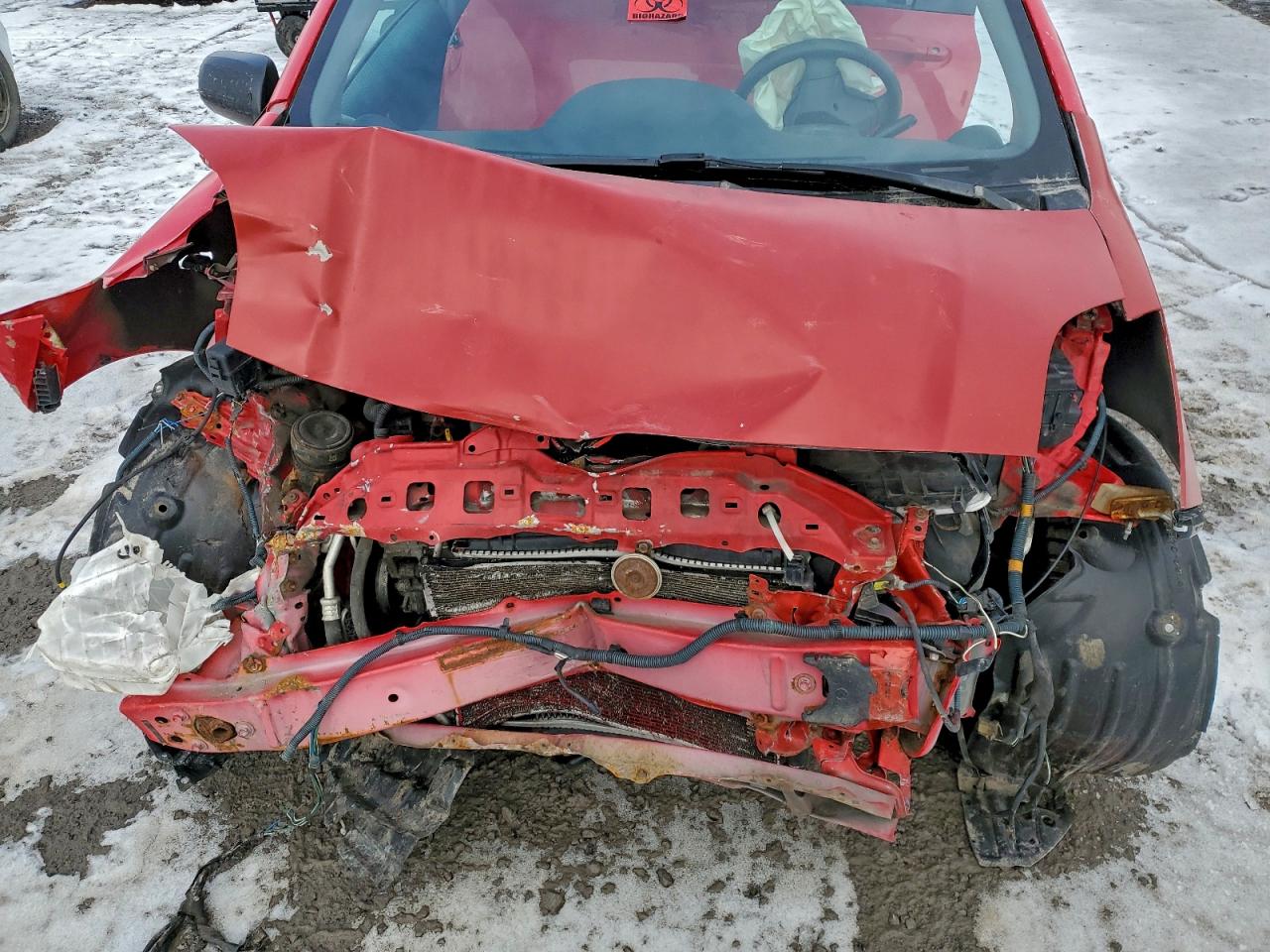 2007 Toyota Yaris VIN: JTDJT923075129490 Lot: 93846445