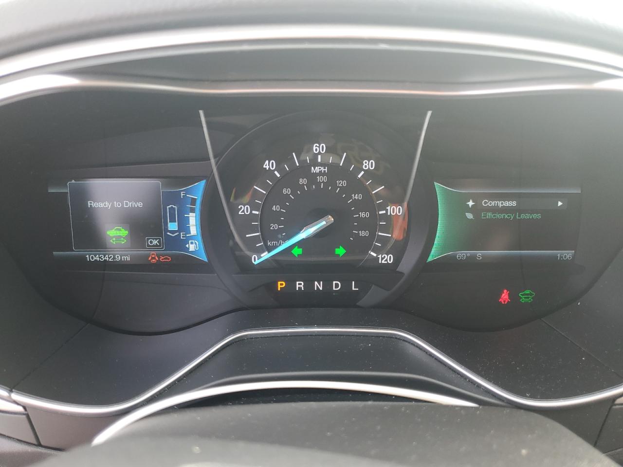 2014 Ford Fusion S Hybrid VIN: 3FA6P0UU7ER319024 Lot: 93121885