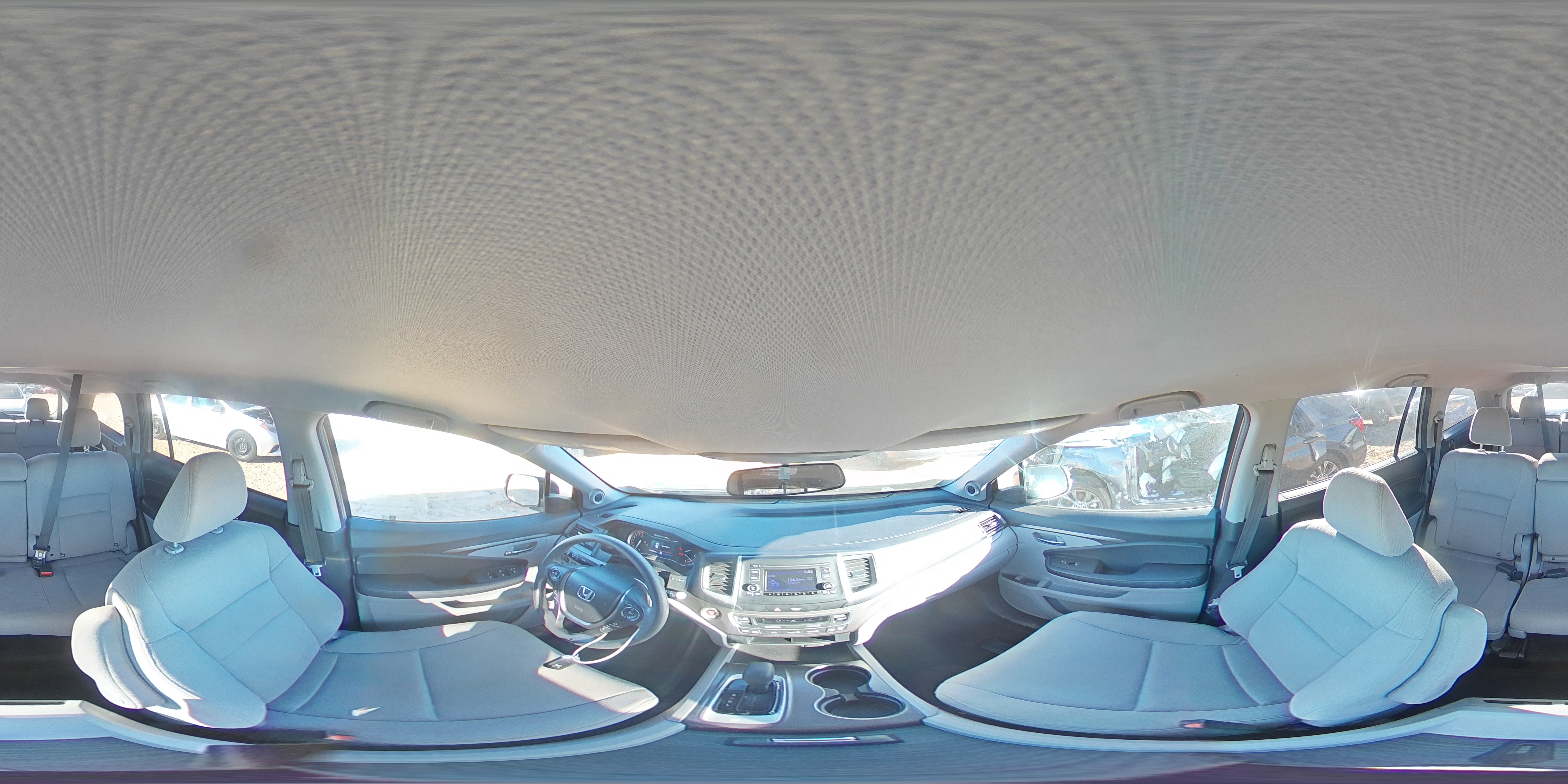 2017 Honda Pilot Lx VIN: 5FNYF5H14HB003847 Lot: 91707205