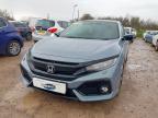 2018 HONDA CIVIC 1.0 VTEC TURBO 126 EX 5DR CVT for sale at Copart BRISTOL