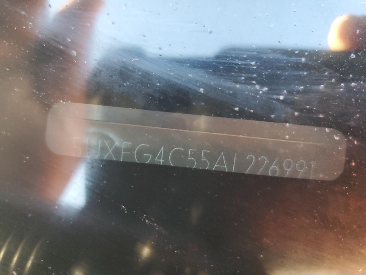 2010 BMW X6 xDrive35I VIN: 5UXFG4C55AL226991 Lot: 92843615