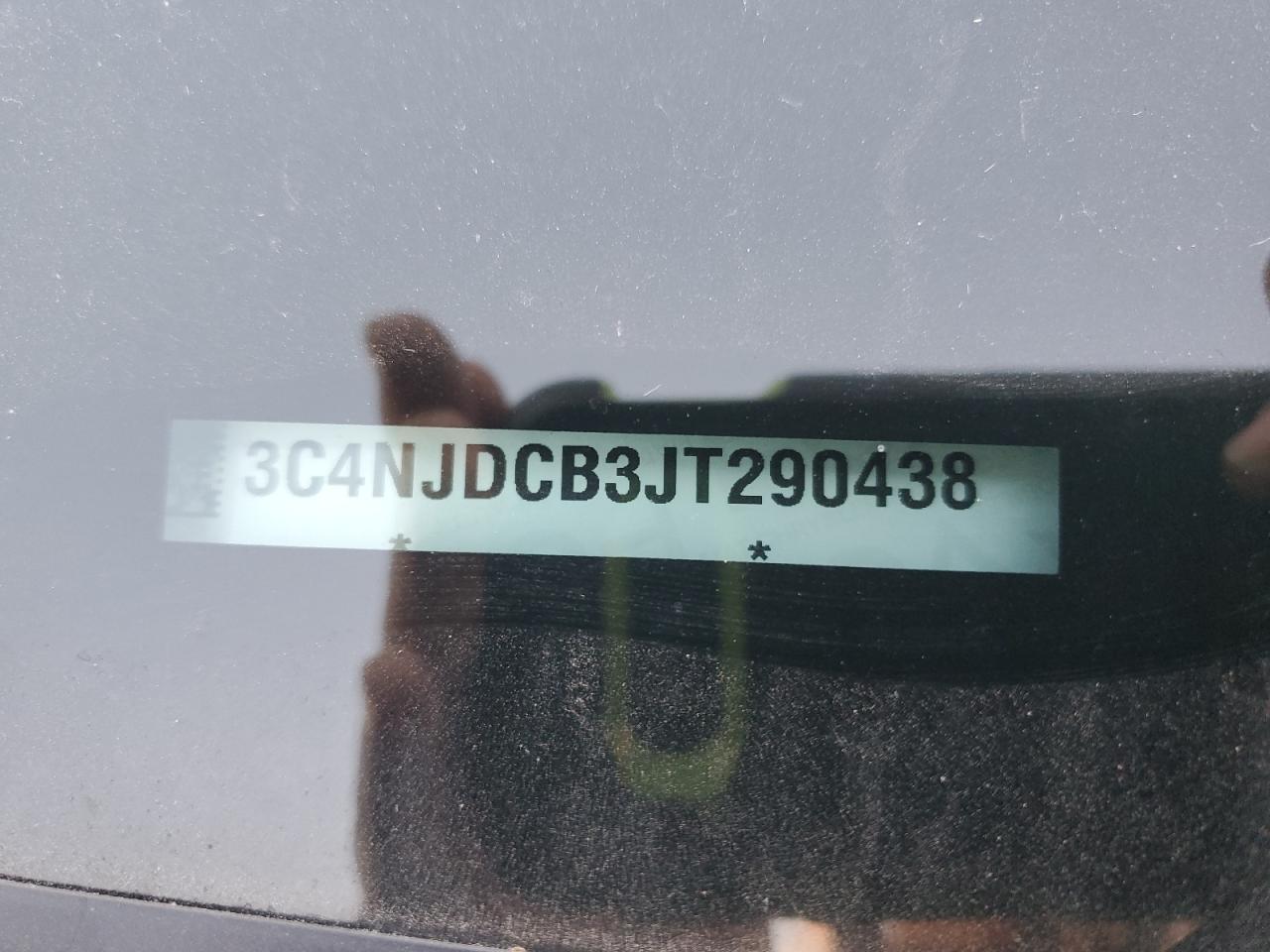 2018 Jeep Compass Limited VIN: 3C4NJDCB3JT290438 Lot: 92461485
