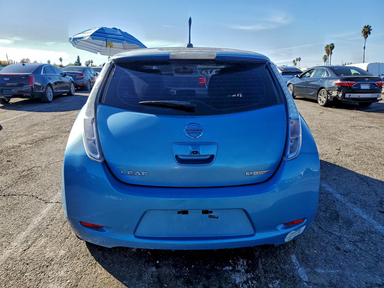 2011 Nissan Leaf Sv VIN: JN1AZ0CP6BT003721 Lot: 93232755