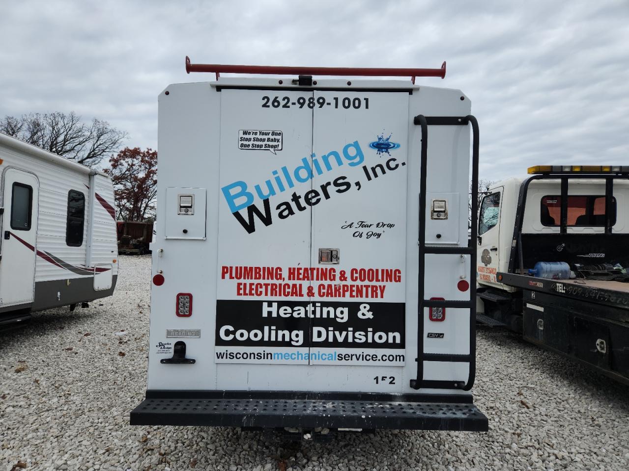 2022 Ford Transit Utility / Service Truck VIN: 1FDBW5P83NKA07662 Lot: 90513655