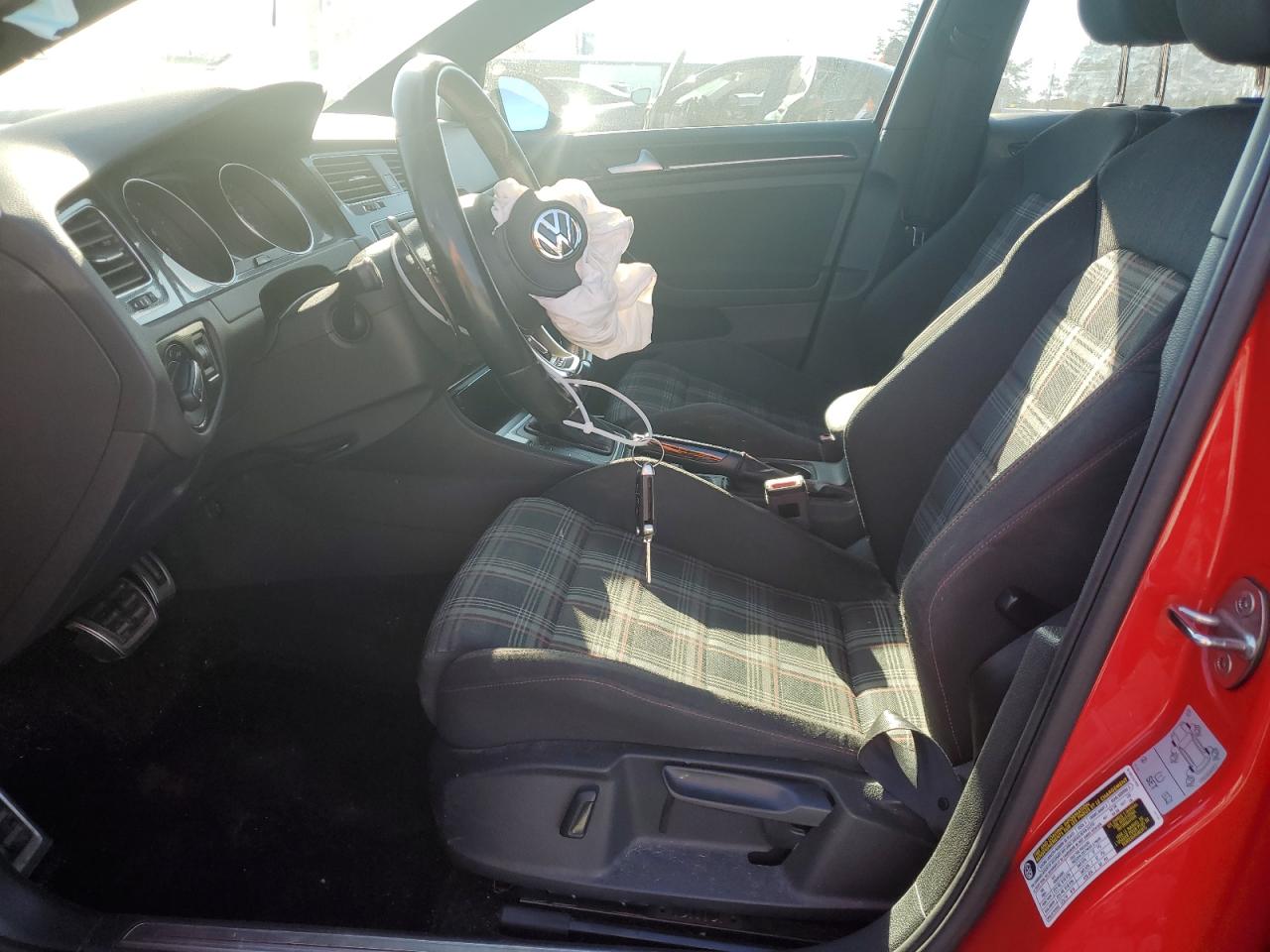 2017 Volkswagen Gti S VIN: 3VW4T7AU4HM070626 Lot: 92744845