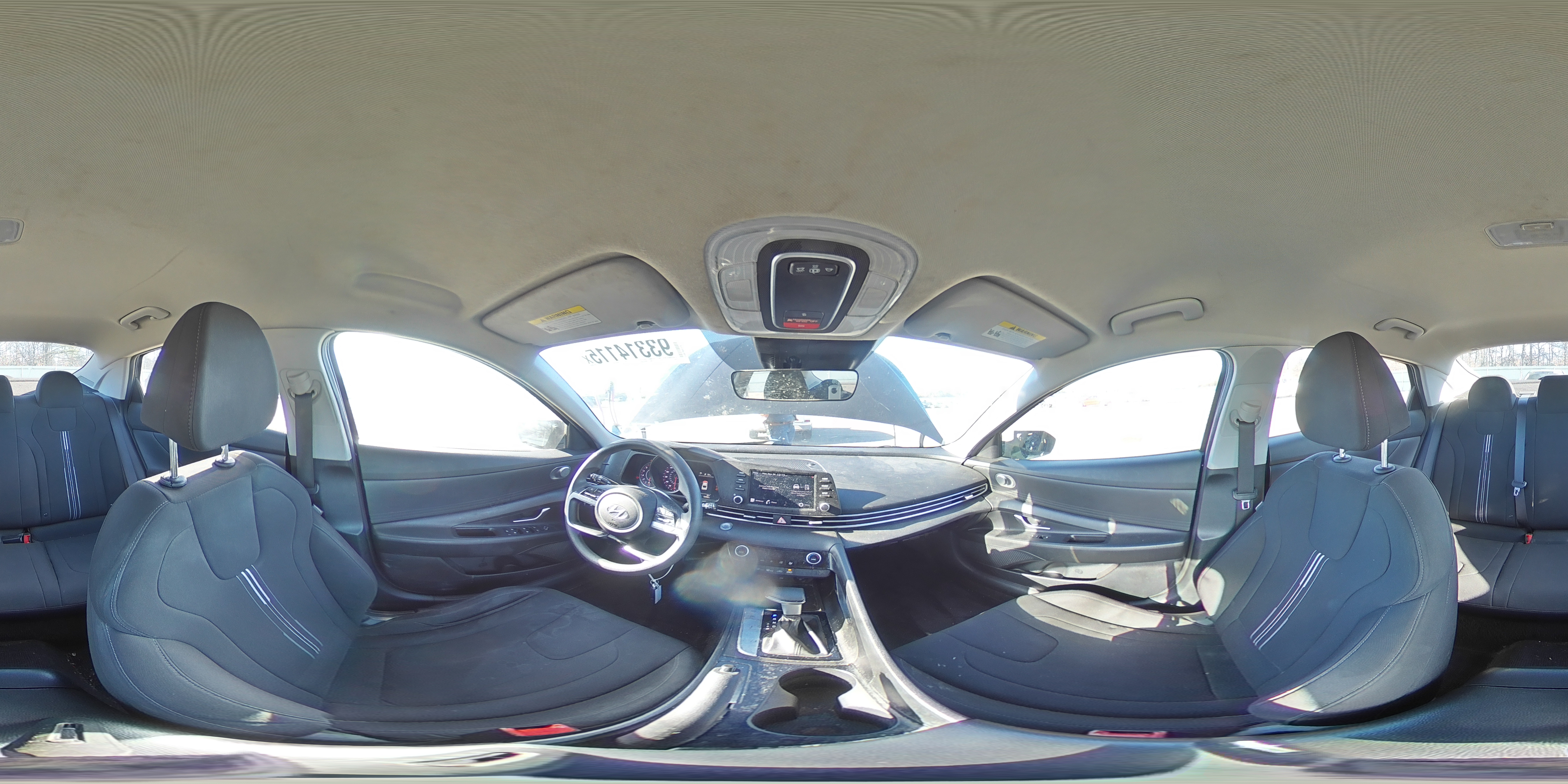 2022 Hyundai Elantra Sel VIN: KMHLM4AG4NU313827 Lot: 93314115