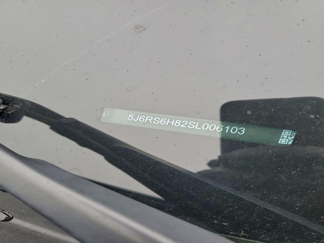 2020 Honda Cr-V Exl VIN: 5J6RW1H80LL005346 Lot: 93846755