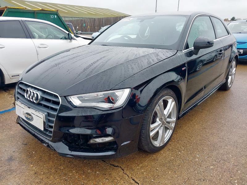 2014 AUDI A3 1.6 TDI 110 S LINE 3DR S TRONIC for sale at Copart NEWBURY