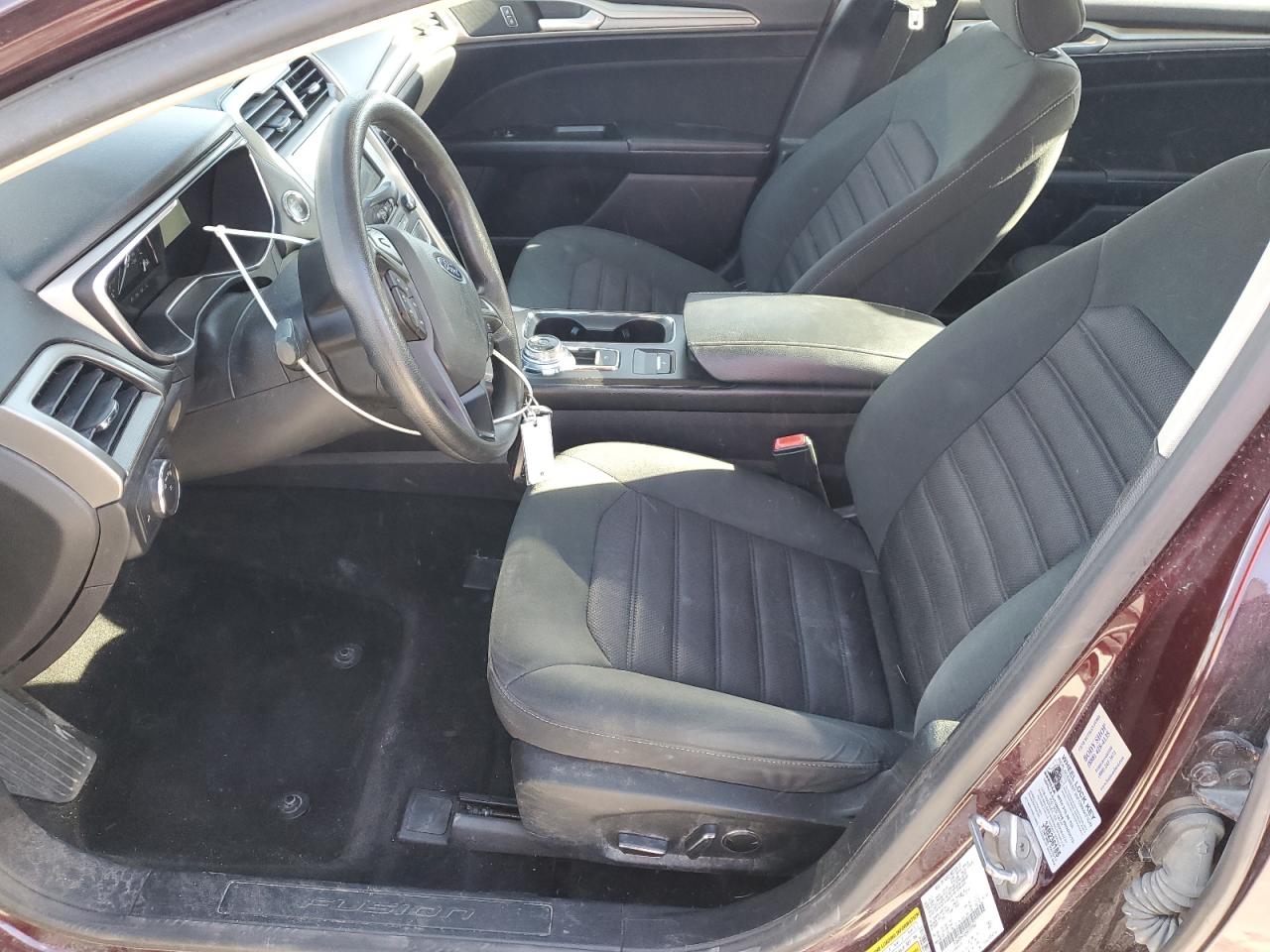 2017 Ford Fusion Se VIN: 3FA6P0H76HR372967 Lot: 91818065